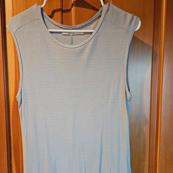 J Brand Medium Light grey sleeveless top - Picture 1 of 4